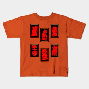 Star house cards Kids T-Shirt